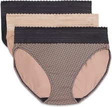 Warner's womens Blissful Benefits Dig-free Comfort Waistband With Lace Microfibe