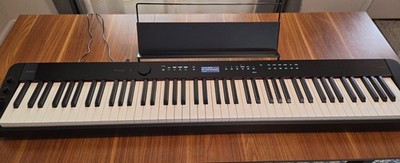 Casio Privia PX-S3100 88 weighted keys-Digital Piano-Black-sheet stand and pedal