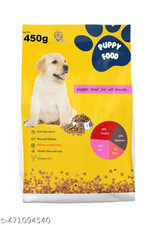 Dog Puppy Super Nutrious Dry Kibble Food (450g)