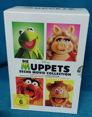 DVD: Die Muppets, sechs movie collection. FSK 6.