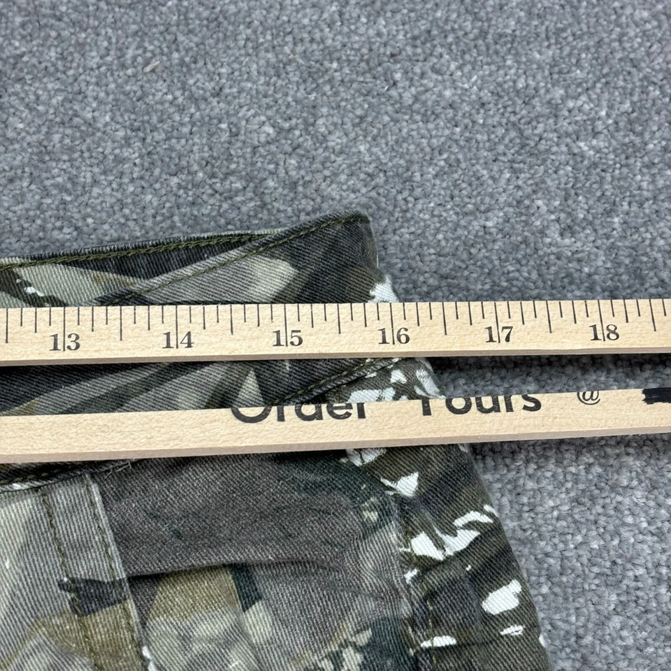 Realtree Trousers Womens 32x32 Green Carpenter Camo Y2K Canvas Work Wear Ladies - Image 3 of 4