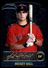 Mickey Hall 2003 Bowman Draft Picks & Prospects #BDP79 Red Sox MLB READ