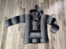 Mexican Baja Hoodie Sweater Pullover Hoodie size L