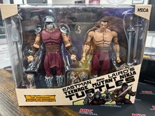 NECA Eastman & Lairds Shredder Worms of Madness 2 Pack Action Figures - New