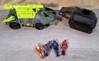 Vtg Gi Joe Lot Vehicles + Figures (SEE IMAGES+ DESCRIPTION FOR DETAILS)