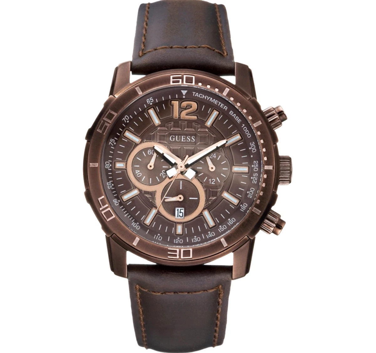 Marrone Guess Orologi analogici da uomo | online su ZALANDO