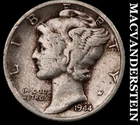 1944-D Mercury Dime- Silver- Scarce Better Date- No Reserve #K2095