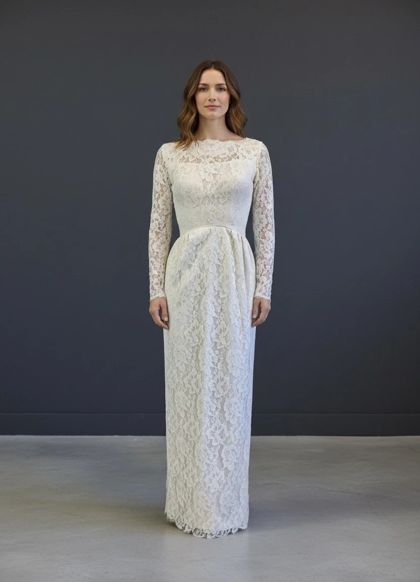 ivory wiggle dress Wiggle/Pencil Vintage Dresses for Women for sale Elevated in its simplicity
