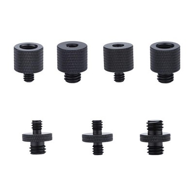 7 Types Camera Screw Converter Male Female Tripod Screw Thread Adapter Aluminum