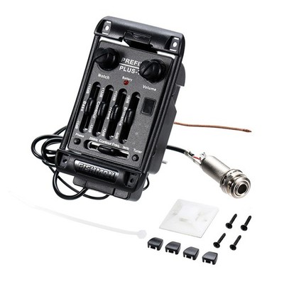 Akustische Gitarre Pickup Prefix Plus-T Onboard Preamp Matrix Pickup EQ Tuner
