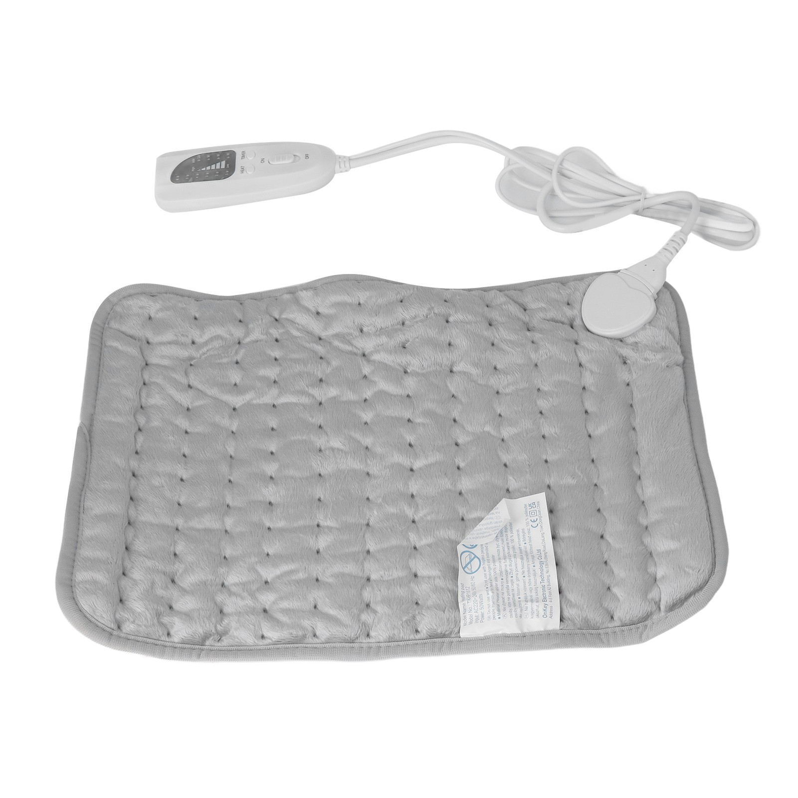 Electric Heating Pad Smart Timing Fast Heating 6 Temperature Mode Soft Small