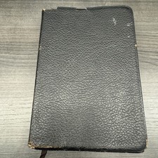 Encuadernación de cuero vintage 1945 Holy Bible Scofield edición de referencia Oxford Press