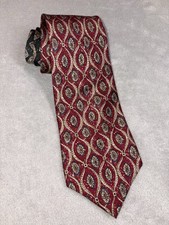Tommy Hilfiger Men  s Necktie 100 Italian Silk Made in USA Tie Fast Shipping 
