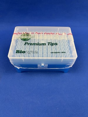 Biozym SafeSeal Tips Premium 10 - 100 µl steril 1 Rack Filterspitze Laborzubehör