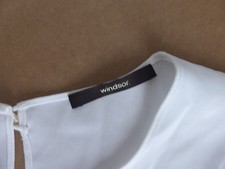 WINDSOR. WEIßE DAMEN BLUSE BUSINESS GR.36 UNGETRAGEN