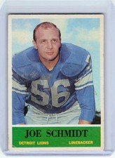1964 Philadelphia #66 Joe Schmidt