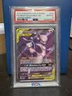 2019 Pokémon Sun & Moon Mewtwo Mew FA GX Unified Minds PSA 10