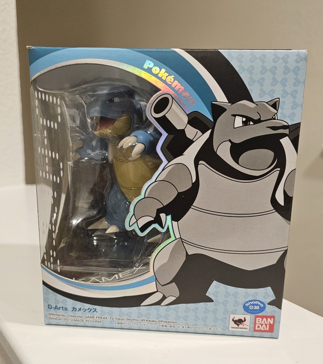 SH Figuarts D-Arts Pokemon Blastoise Kamex Figure Authentic