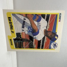 Fleer 1990 Fleer Ken Griffey Jr Seattle Mariners #513 Base Set MLB Card