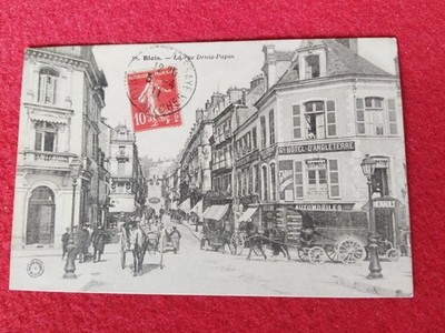 CPA .41 Blois Rue Denis Papin
