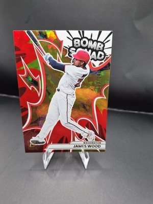 2026 Panini Donruss - Bomb Squad James Wood #19 Holo /199