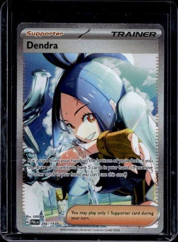 2023 Pokemon SV Paldea Evolved Dendra Special Illustration Rare #266/193
