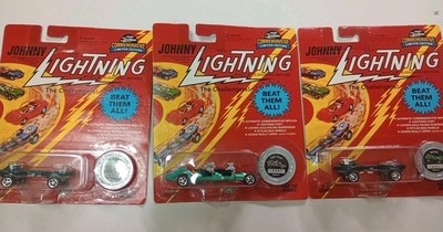 3 LOT 1995 Johnny Lightning) /1 TRIPLE THREAT/ 2 NUCLEO