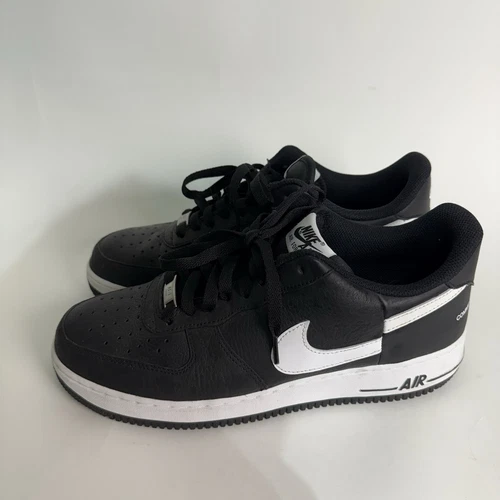 Taille 10,5 Chemise Nike Air Force 1 Low x Comme des Garçons x Supreme Noir 2018