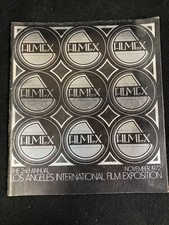FILMEX 1972 LOS ANGELES INTERNATIONAL FILM EXPOSITION PROGRAM & SCHEDULE