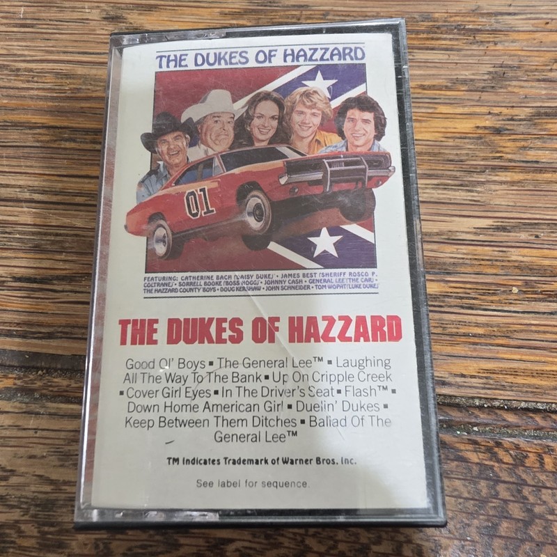 The Dukes of Hazzard (Cassette Tape Soundtrack, 1982) Scotti Brothers CBS Tested