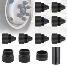 1.375''X24 Aluminum Alloy Black Cone Shaped Parts for Sealed End Cap (Pack of 11
