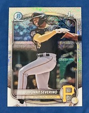 2025 Bowman Chrome Mega Box Jhonny Severino Mojo #BCP-233 1st Prospect Pirates