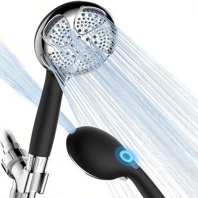 FEELSO Filter Shower Head with Handheld,7 Spray Modes High Pressure Water-Saving