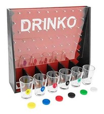 DRINKO Drinking Game -  - Fun Social Shot Glass Party Game for Groups /