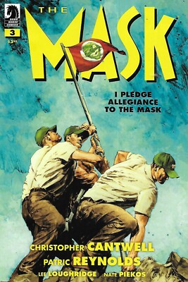 Mask I Pledge Allegiance To the Mask Comic 1 Cover A Patric Reynolds 2019 Piekos
