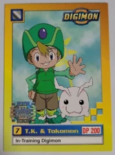 Digimon Digital Monsters 1999 Trading Card Bandai 10 Of 34 Digistamped T.K.