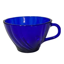 Duralex Rivage Blue Swirl Teacup