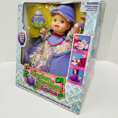 Muñeca TARA TULIP KINDER GARDEN BABY 1999 Marvel Toy Biz de colección nueva de colección - totalmente nueva - Imagen 18 de 18