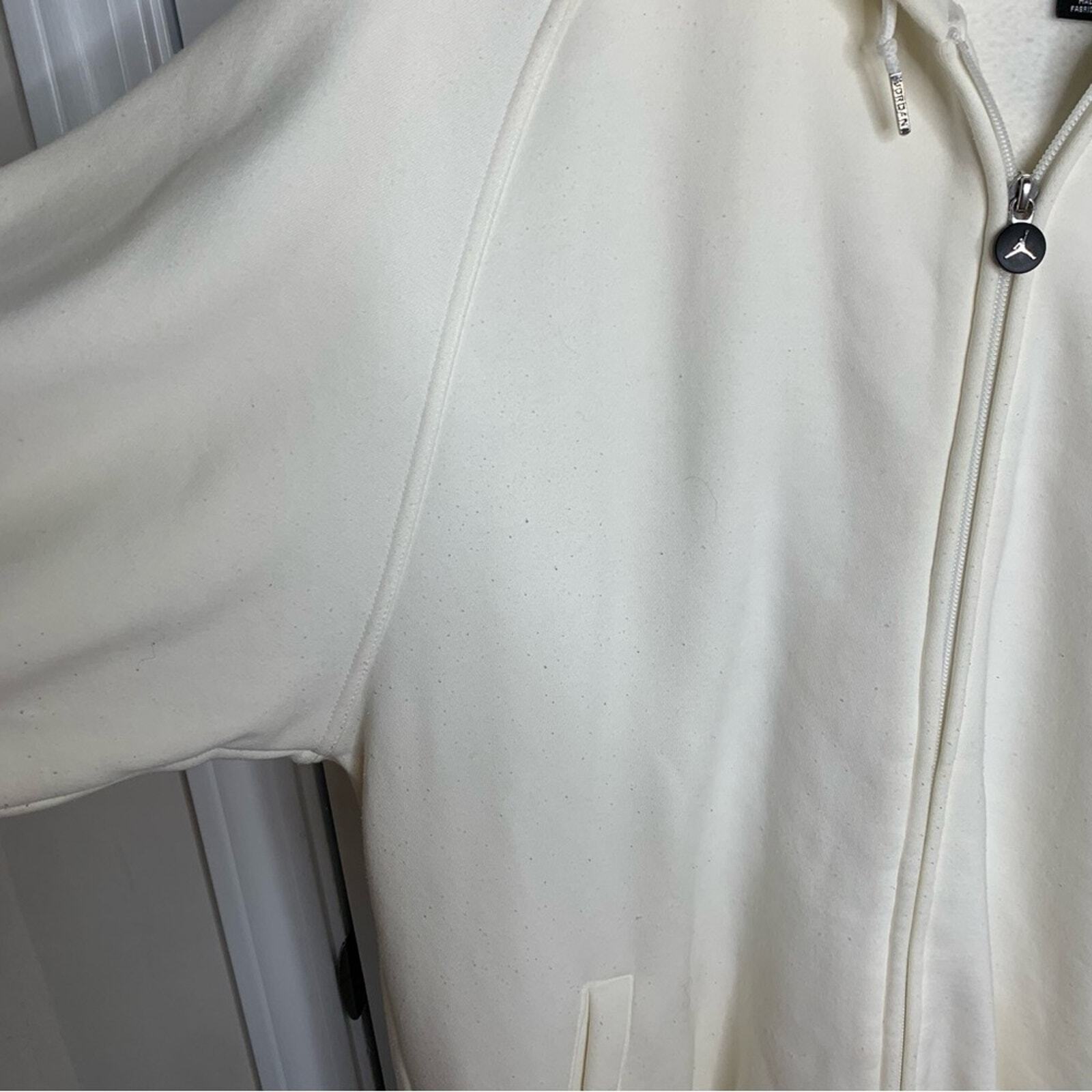 Vintage 90s Nike Air Jordan flight club hooded jacket size large basketball nba thumbnail 7