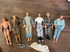 Vintage GI Joe And Soldier Military Action Figures Pilot Steel Lot 1990s