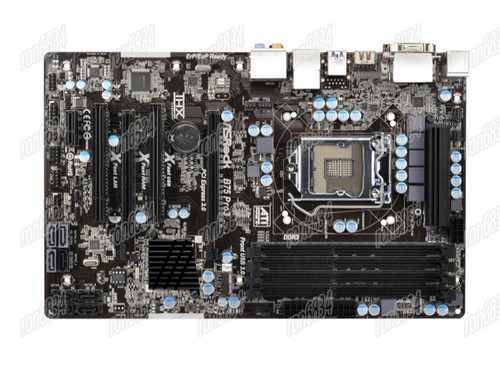 1pc   used     ●GeFeng●ASROCK/ Huaqing Technology B75 Pro3 DDR3 mainboard #F7