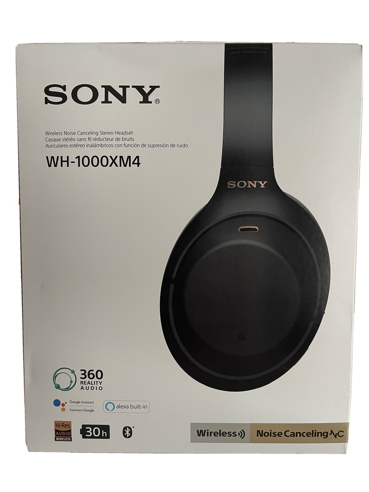 Sony Noise cancelling Headphones WH-1000XM4-image