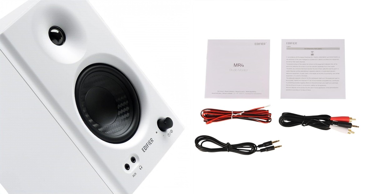 スピーカー・ウーファー Edifier MR4 42W Studio Monitor Speaker EDIFIER MR4 | Edifier