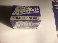 1985 Topps Traded unopened factory box set (132 cards) Guillen, Coleman RC - MT