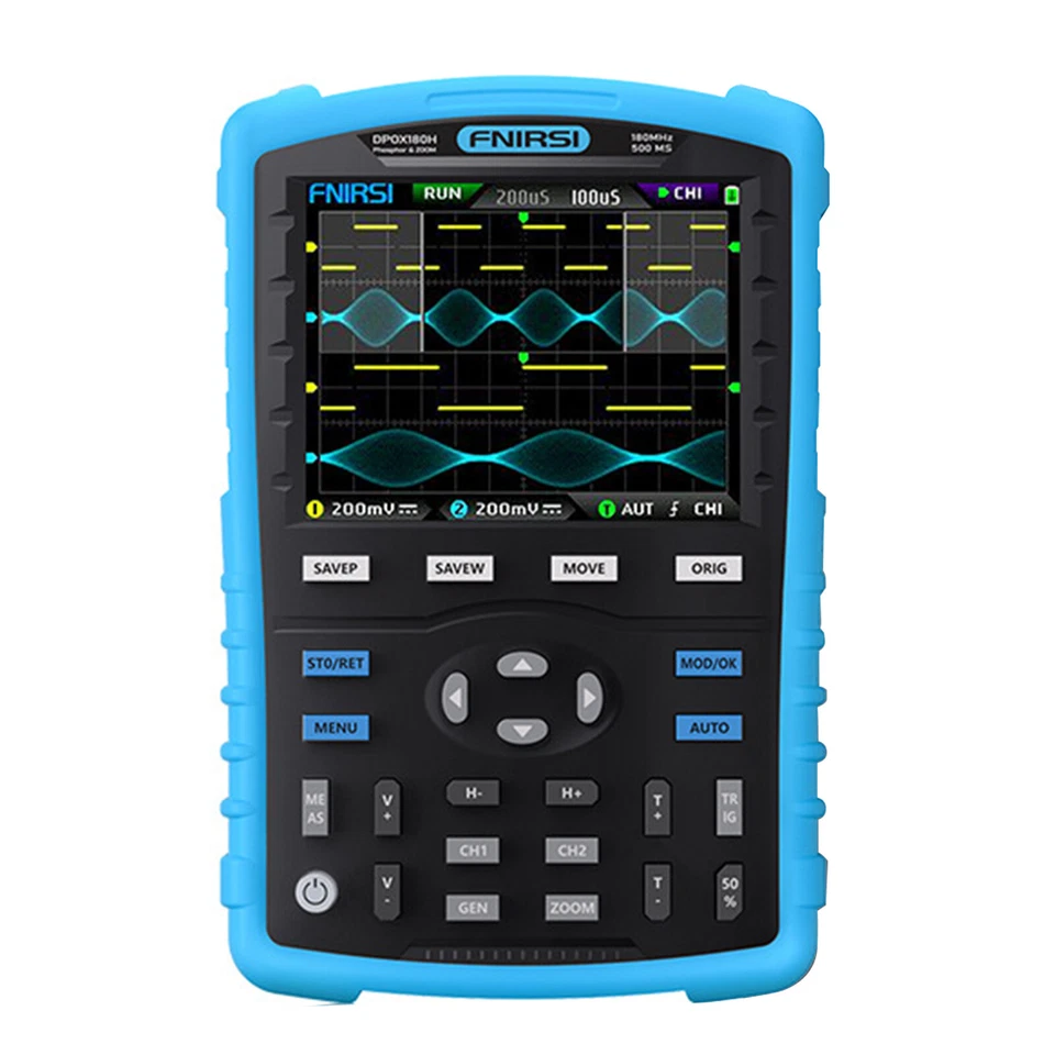 FNIRSI Digital Oscilloscope 2-Channel Input Signal Generator 180MHz Oscilloscope - Image 3 of 4
