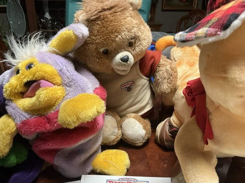 Teddy Ruxpin & Grubby , Other, Wooly, Tweeg, And Books, Tapes, Outfits, And Cord - Picture 8 of 13