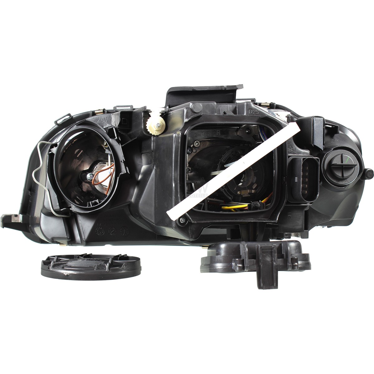 Johns Set Fari Anteriori Per Audi A3 8P (2008-2012) Con Xenon D3S E Fendinebbia - Omologati E - Lato Sinistro E Destro - 4