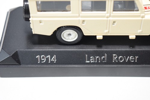 A68 1:43 SOLID 1914 LAND ROVER RALLY RACING TEAM CREAM MIB 2 - Foto 12 di 24