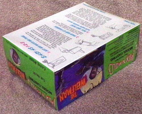 WOLFMAN MIX 'N' MOLD MODEL CASTING KIT, MINT/SEALED '74 - Picture 2 of 2