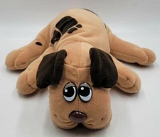 POUND PUPPIES Classic 80's Collection  Brown w/Brown Spots Plush